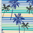 Printed Nylon Spandex Tropical Wet Print