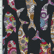 Nylon Spandex Wet Print Whale Party Festival Butterfly Print