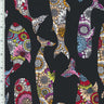 Nylon Spandex Wet Print Whale Party Festival Butterfly Print