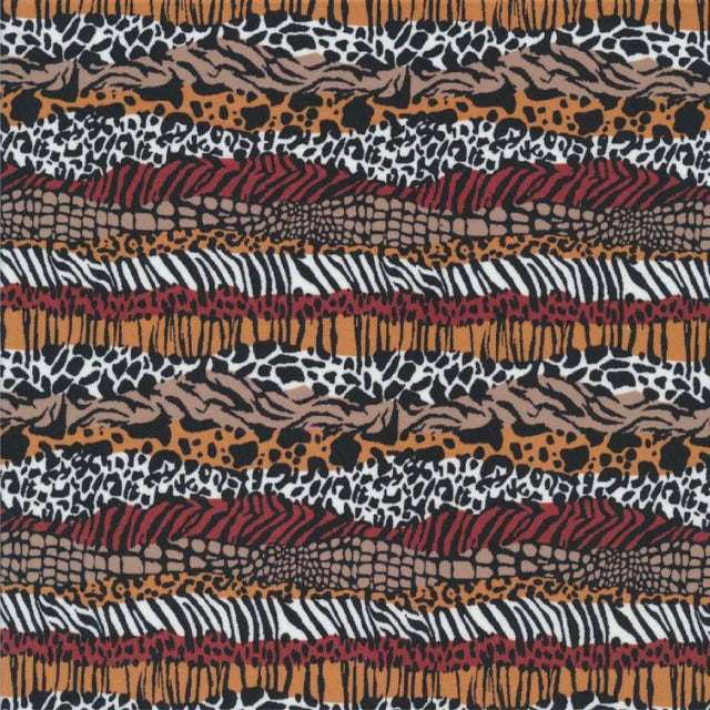 Printed Spandex Matte Nylon-Blend Activewear