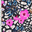 Nylon Spandex Wild Floral Wet Print