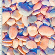 Printed Nylon Spandex Sunris Pebbles