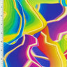 Printed Spandex Rainbow Glass Nylon