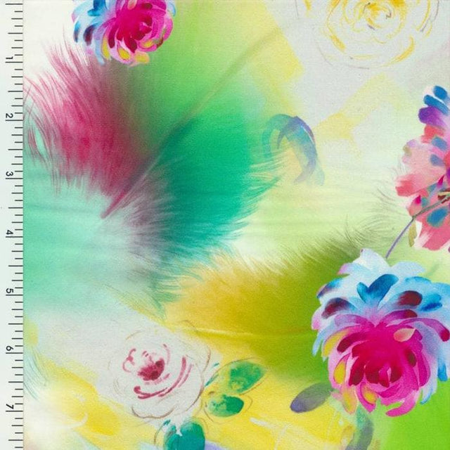Printed Spandex Soft as Silk Matte Activewear