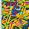 Printed Spandex Fun Maze Nylon Tricot