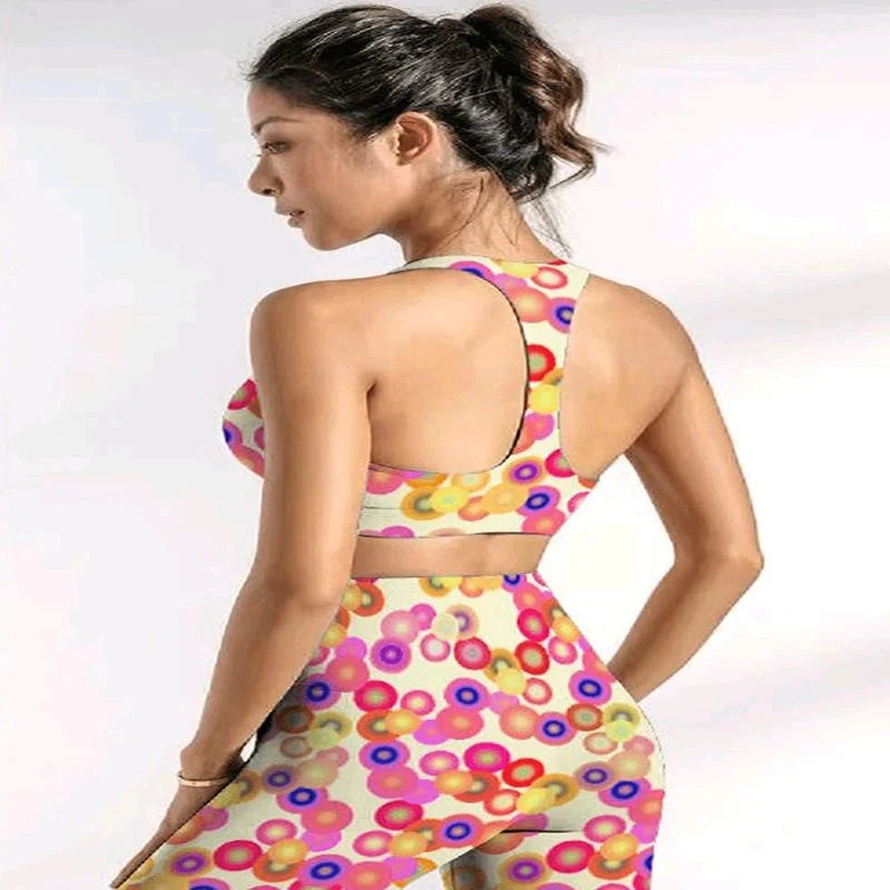 Printed Spandex Bubble Dream Nylon Swimwear Fabric