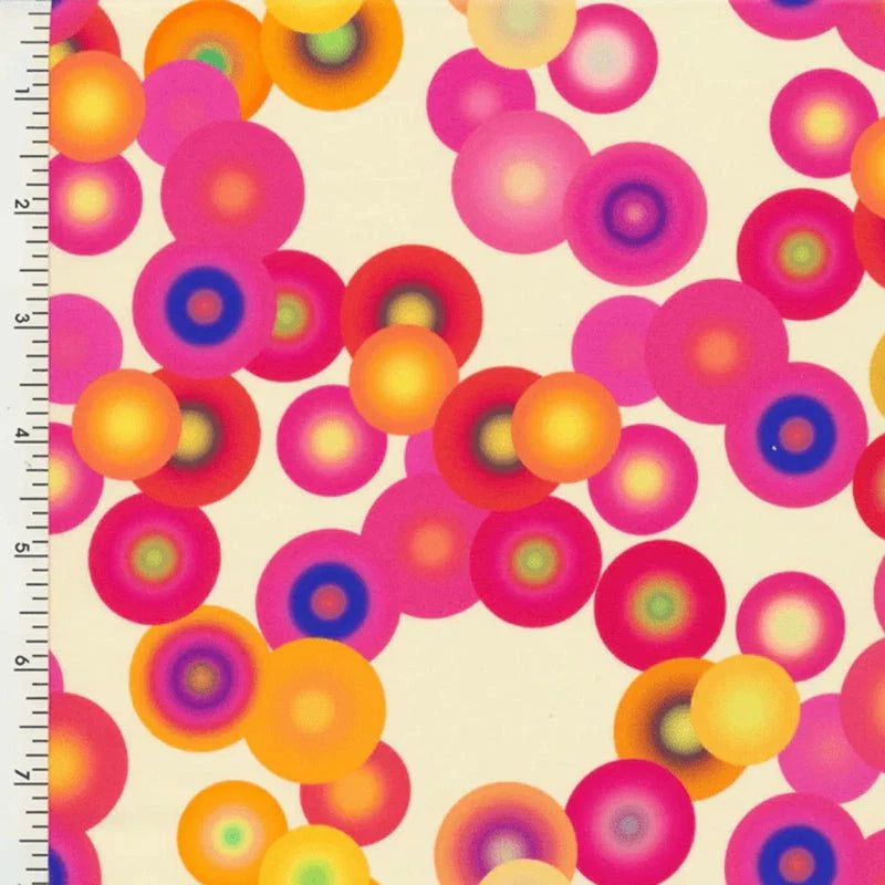 Printed Spandex Bubble Dream Nylon Swimwear Fabric