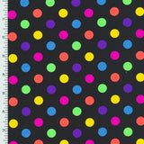 Printed Spandex Polka Dot Nylon Blend