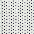 Printed Spandex White/Navy Polka Dot Swimwear