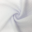 Poly Diamond Quilt White