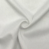 Polyester Rib Knit Sublimation Fabric PFP White
