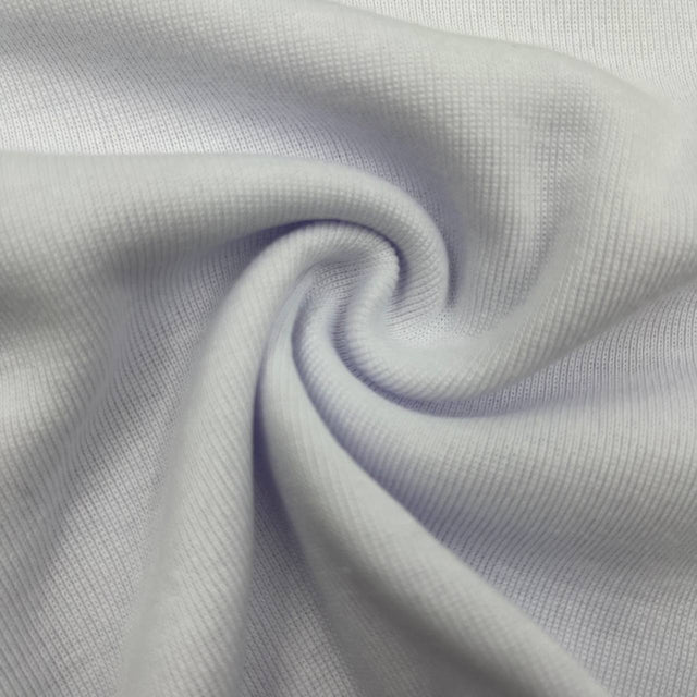 Poly 1x1 Rib with Cotton Hand Feel