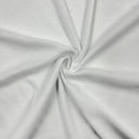 Poly 1x1 Rib White Sublimation-Ready Activewear Fabric