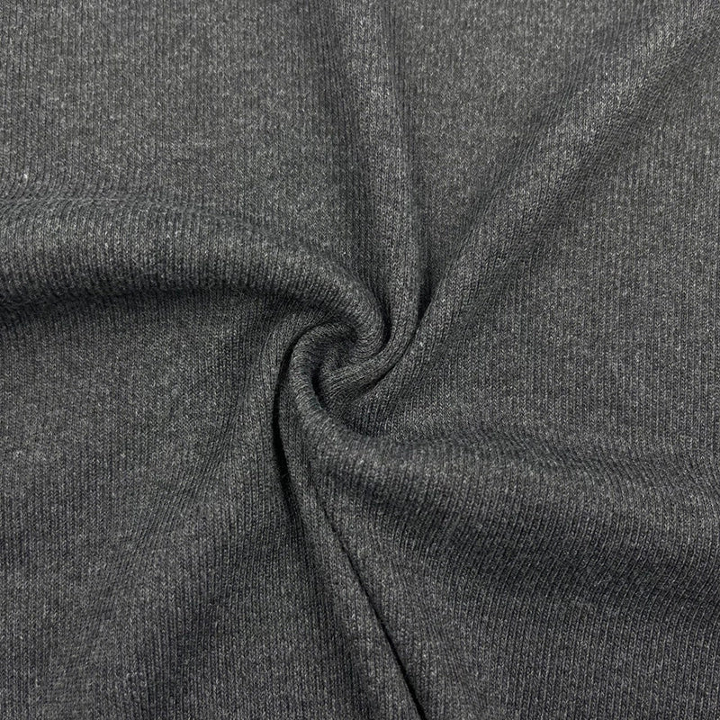 Heavy Spun Poly 2x2 Rib White