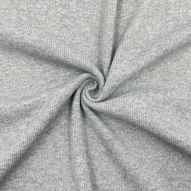 Heavy Spun Poly 2x2 Rib White