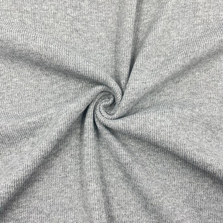 Heavy Spun Poly 2x2 Rib White