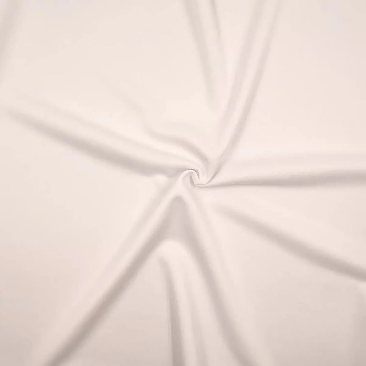 Polyester Scuba Fabric White Performance