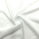 Spun Polyester Jersey White Sublimation T-Shirt Fabric