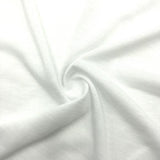 Spun Polyester Jersey White Sublimation T-Shirt Fabric