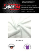 Spun Polyester Jersey White Sublimation T-Shirt Fabric