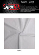 Spun Poly Stretch Jersey White Sublimation