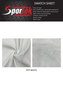 Poly Taslan DWR Water-Resist PFP White