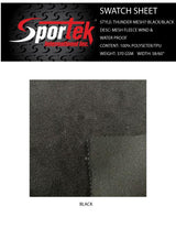 Mesh-Fleece Soft Shell Black