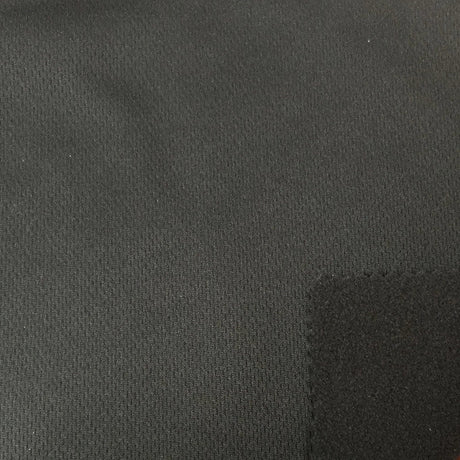 Mesh-Fleece Soft Shell Black
