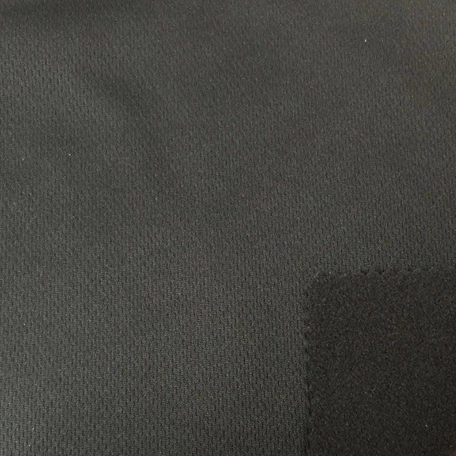 Mesh-Fleece Soft Shell Black