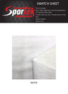 Poly Face Towel Fabric for Sublimation White