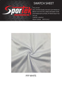 Light Interlock UV Protection Performance Fabric White