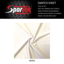 Poly Spandex UV50+ Stretch Jersey White
