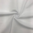 Poly Spandex Honey Comb 3D Mesh White