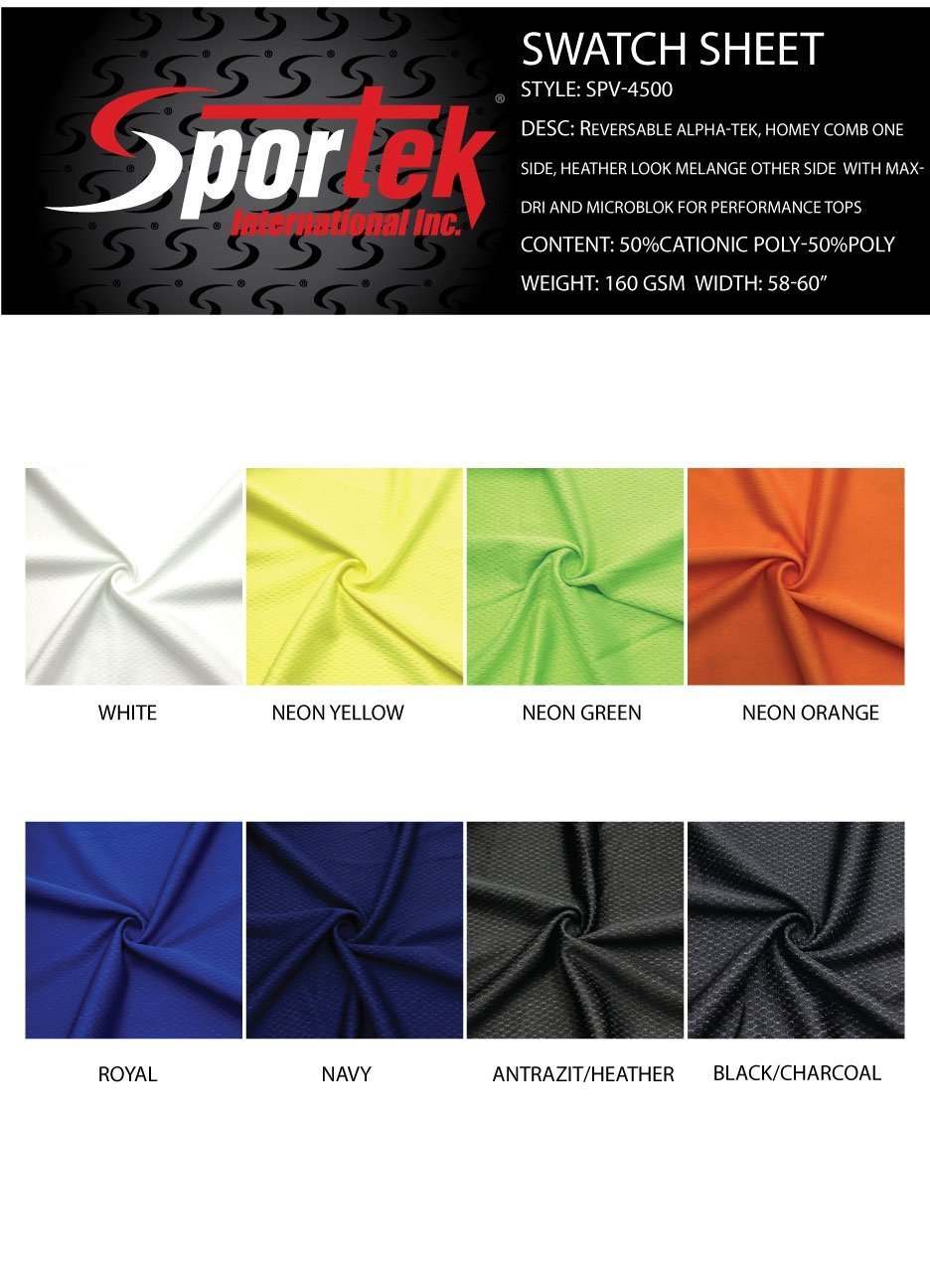 Performance Mesh Reversible Alpha-Tek Honeycomb Heather
