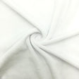 Micro Poly Velour PFP Fabric White