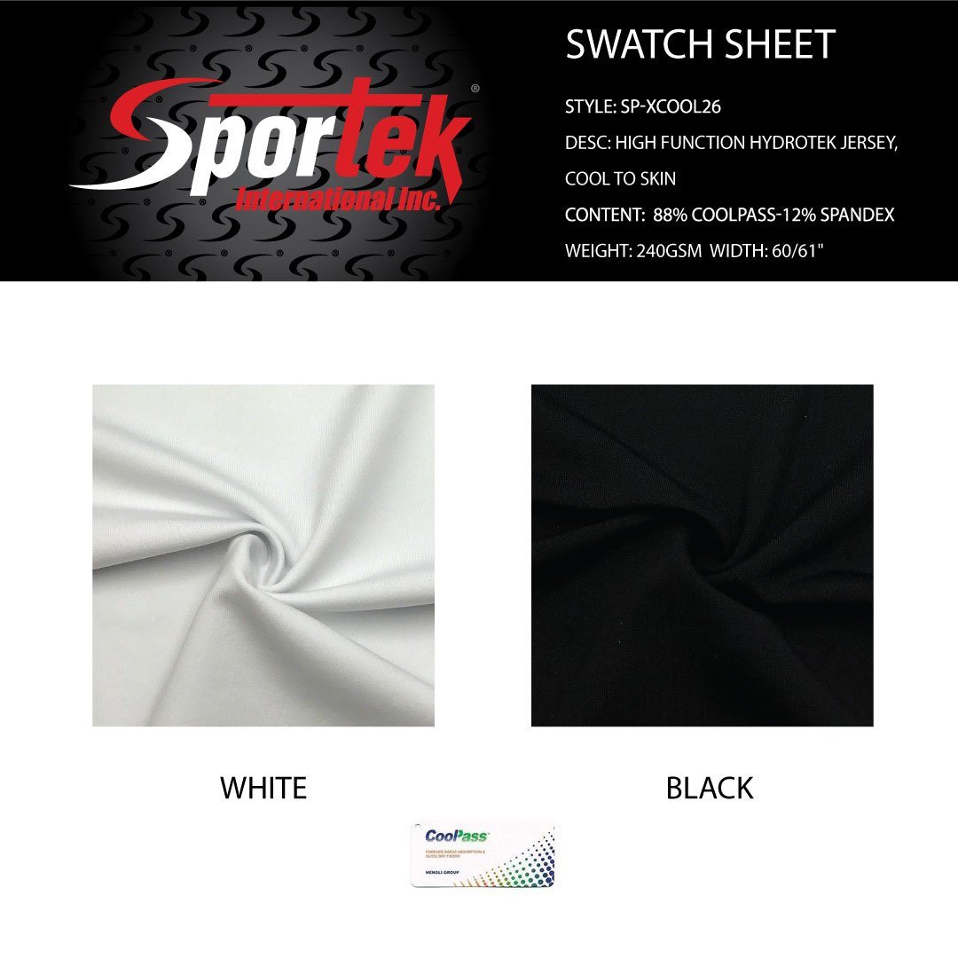 Cooling Jersey Spandex Black