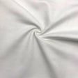 Double Brushed Jersey White Performance Fabric