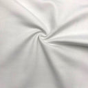 Double Brushed Jersey White Performance Fabric