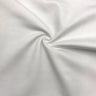 Double Brushed Jersey White Performance Fabric