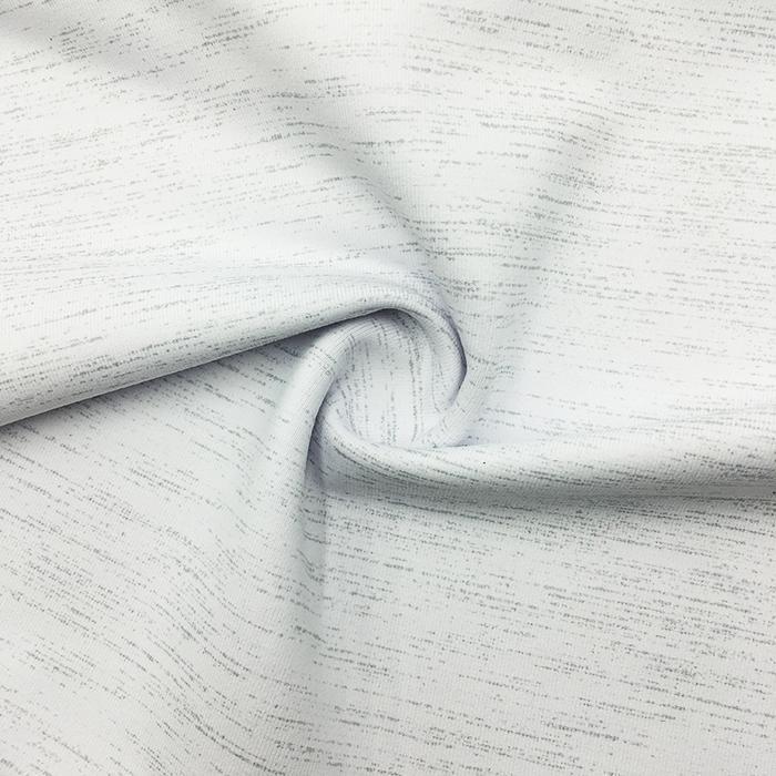 Foil Spandex Cloud Heavy Poly-Spandex Jersey