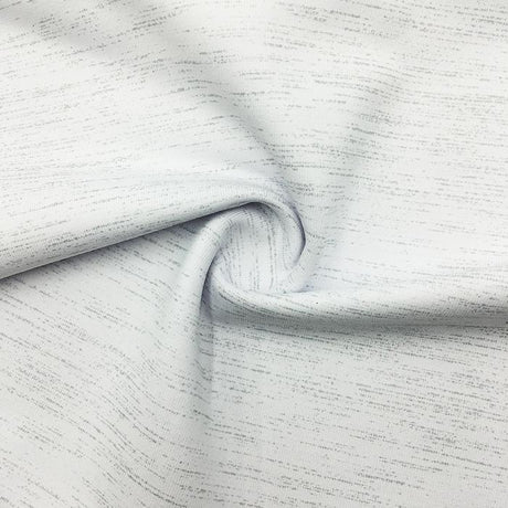 Foil Spandex Cloud Heavy Poly-Spandex Jersey