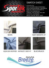 Performance Spandex Reversible Solid Heather