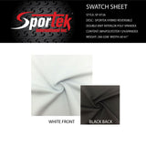 Poly Spandex Reversible Double Knit White/Black