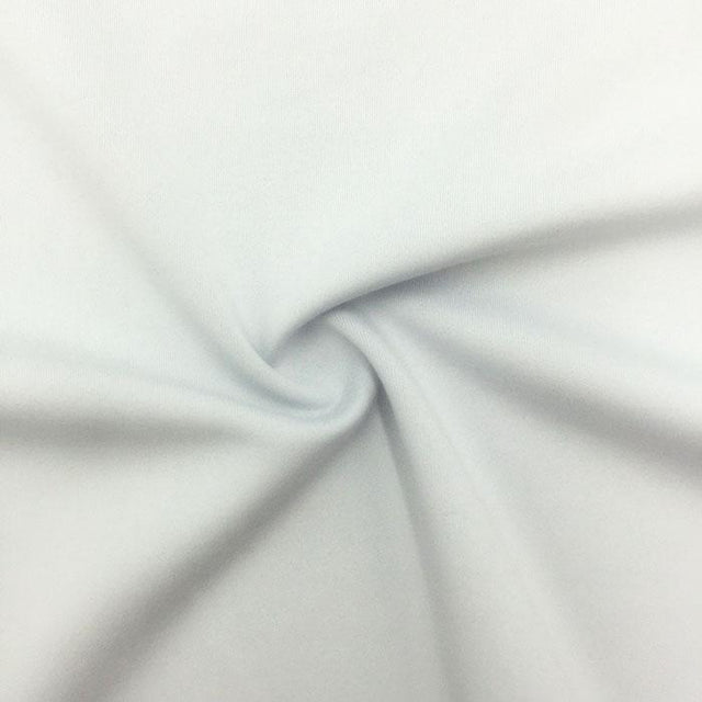 Poly Spandex Reversible Double Knit White/Black