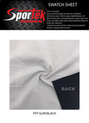 Interlock Nylon Poly Spandex White Compression Activewear