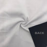 Interlock Nylon Poly Spandex White Compression Activewear