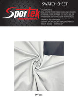 Perfo Breeze Nylon Poly Spandex Interlock Fabric White