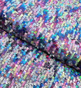 Sequin Mesh Stretch Fabric