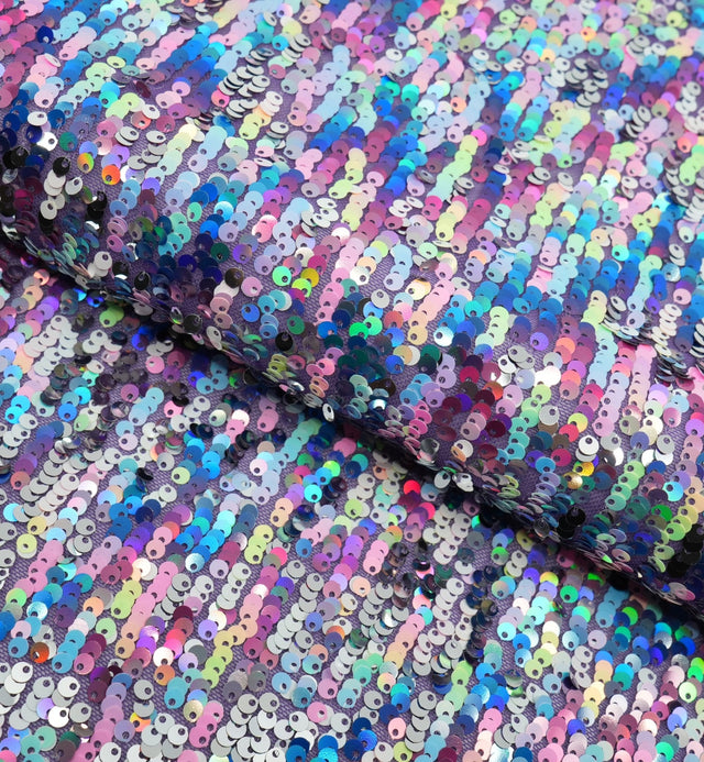 Sequin Mesh Stretch Fabric