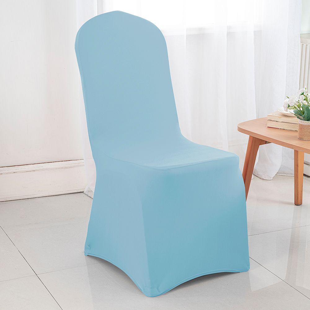 Spandex Banquet Chair Cover Baby Blue